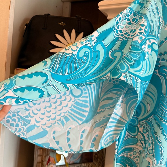 Jude Connally Medium M Daniella top Enchanted Sea Aqua nwt - Picture 7 of 7